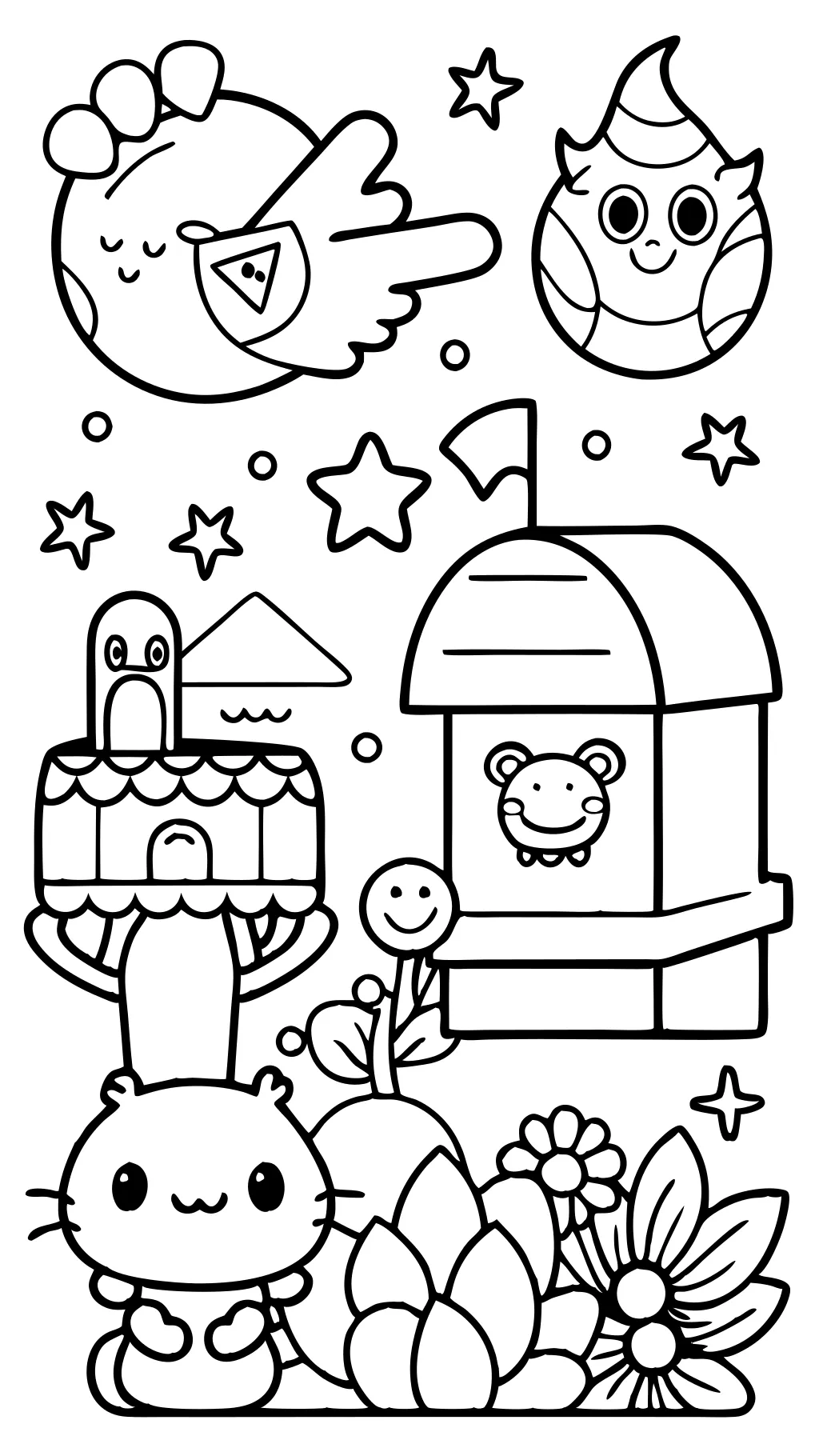 free coloring pages by mail